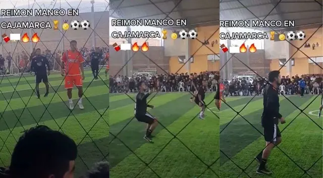 Viral: Reimond Manco es captado jugando pichanga de barrio en Cajamarca - VIDEO Viral: Reimond Manco es captado jugando pichanga de barrio en Cajamarca - VIDEO