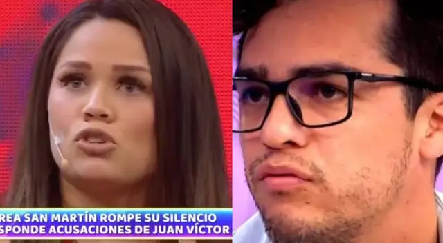 Juan Víctor buscó enfrentar a Andrea San Martín durante entrevista con Magaly Juan Víctor buscó enfrentar a Andrea San Martín durante entrevista con Magaly
