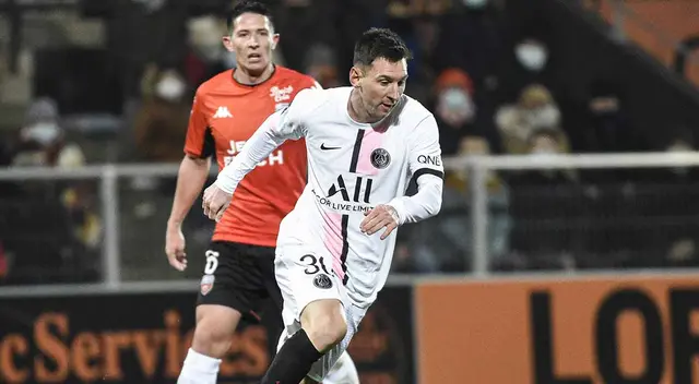 Lionel Messi en escena con el PSG Lionel Messi en escena con el PSG