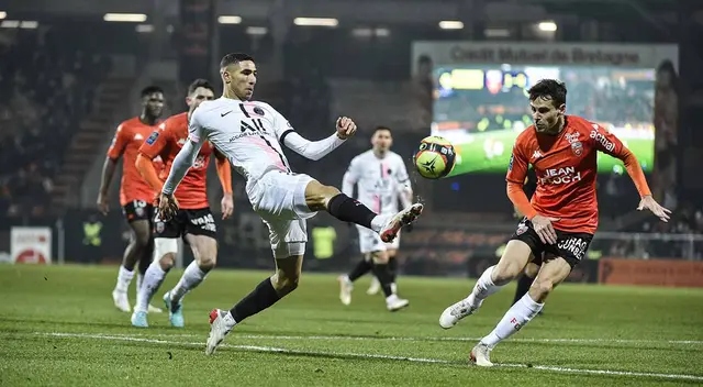 Hakimi tuvo una gran actuación con el PSG Hakimi tuvo una gran actuación con el PSG