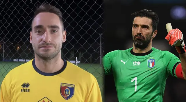 Arquero de club distrital fue felicitado por Buffon