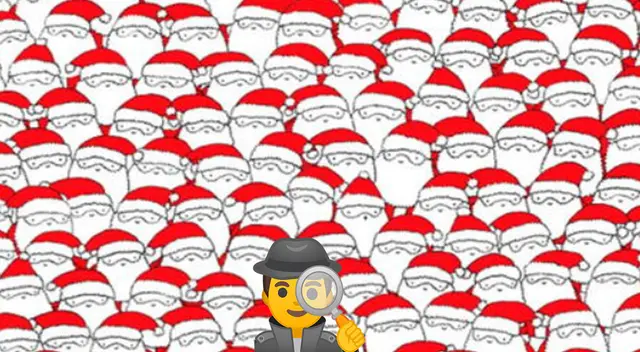 Reto visual navideño: Encuentra la oveja entre tanto Papa Noel en 10 segundos Reto visual navideño: Encuentra la oveja entre tanto Papa Noel en 10 segundos