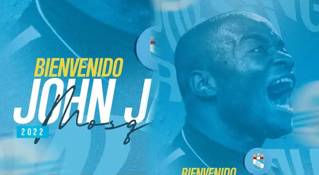Sporting Cristal anunció el fichaje de John Jairo Mosquera Sporting Cristal anunció el fichaje de John Jairo Mosquera