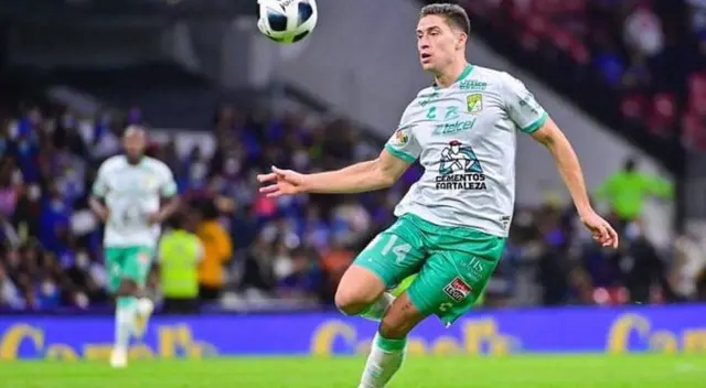 Santiago Ormeño llegó a León a mediados del 2021. Santiago Ormeño llegó a León a mediados del 2021.
