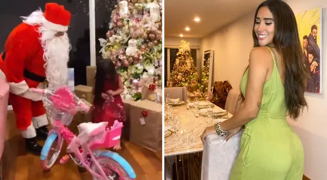 Melissa Paredes contrató a Papá Noel para esta Navidad. Melissa Paredes contrató a Papá Noel para esta Navidad.