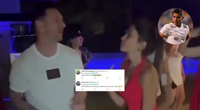 Lionel Messi es criticado en redes tras baile con Antonella