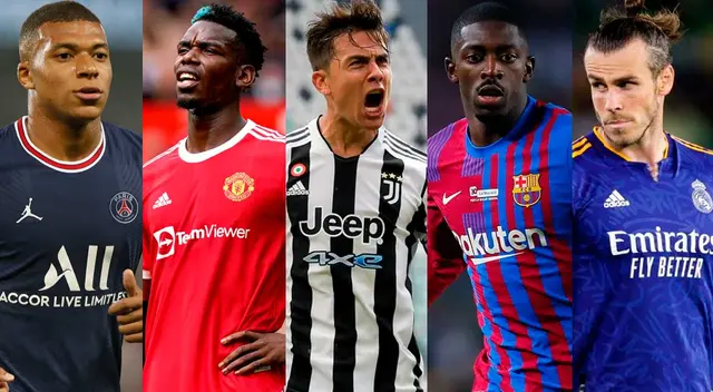 Varios cracks de talla mundial terminan contrato a mediados del 2022