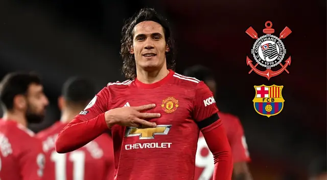 Edinson Cavani podría sumarse a las filas del Corinthians Edinson Cavani podría sumarse a las filas del Corinthians