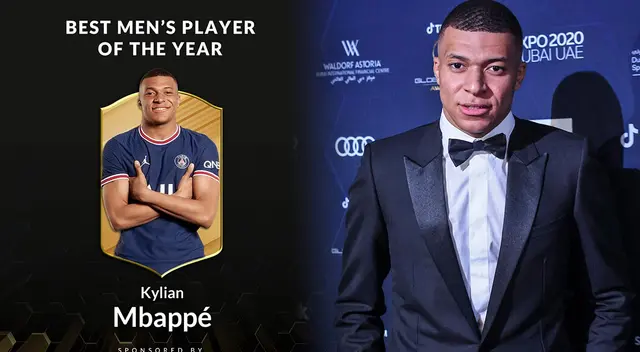 Kylian Mbappé el mejor del año 2021 Kylian Mbappé el mejor del año 2021