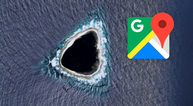Google Maps: imágenes de un 'agujero negro Google Maps: imágenes de un 'agujero negro