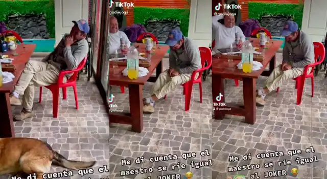 TikTok: Maestro de obra se ríe igual al Joker y causa furor en redes TikTok: Maestro de obra se ríe igual al Joker y causa furor en redes