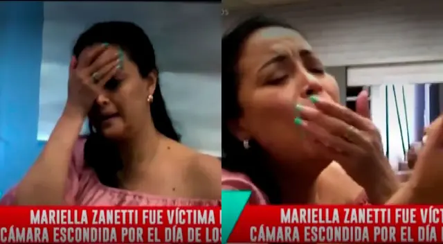 Mariella Zanetti sufre terrible broma por día de los inocentes en 'América Hoy' - VIDEO Mariella Zanetti sufre terrible broma por día de los inocentes en 'América Hoy' - VIDEO