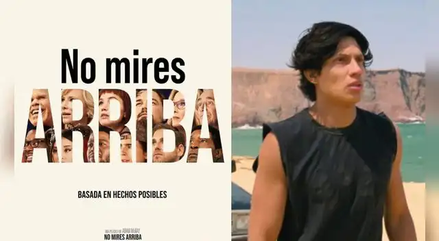 El actor peruano André Silva participó en No mires arriba. Foto: composición/Netflix/Twitter