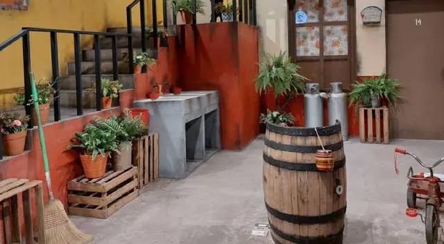 Así luce actualmente la vecindad del chavo actualmente