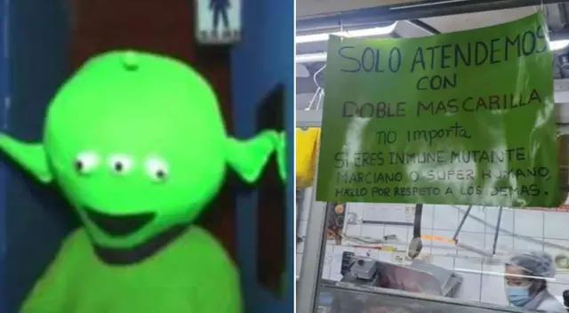 Vendedora se vuelve viral por el cartel que se lee en su puesto para protegerse de la COVID-19 Vendedora se vuelve viral por el cartel que se lee en su puesto para protegerse de la COVID-19