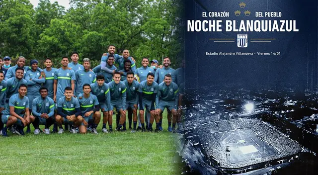Alianza Lima hace oficial Noche Blanquiazul