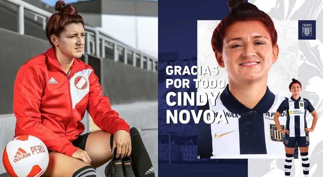 Cindy Novoa llegó a Alianza Lima a inicios del 2021. Cindy Novoa llegó a Alianza Lima a inicios del 2021.