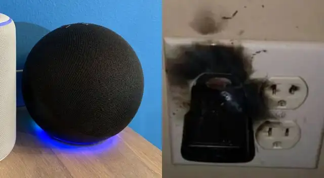Madre denuncia que Alexa le pidió a su hija tocar un enchufe eléctrico con una moneda