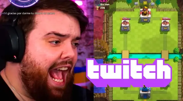 Ibai Llanos juega por primera vez Clash Royale y es un éxito