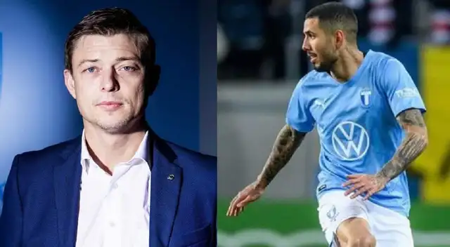 Sergio Peña llegó en agosto al Malmö procedente del FC Emmen.