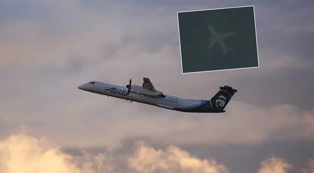 El avión permanece hundido en Escocia. El avión permanece hundido en Escocia.