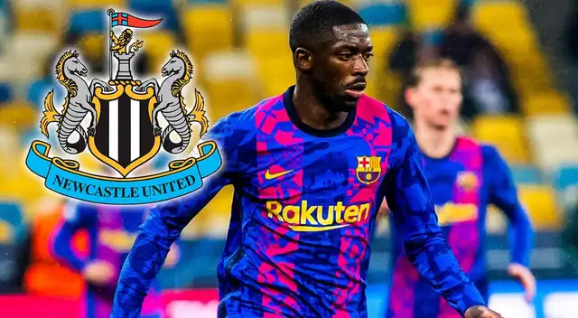 Ousmane Dembelé camino a Newcastle