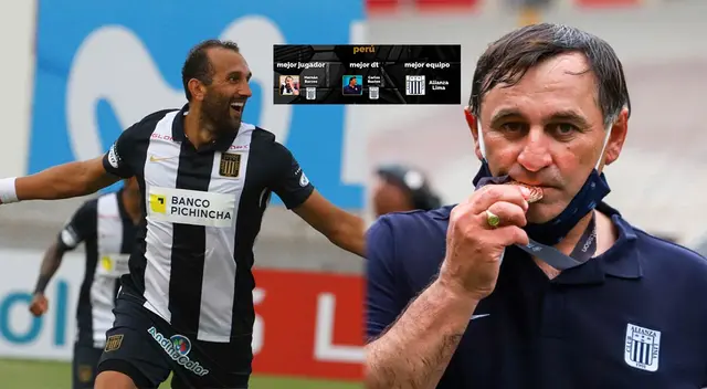 Alianza Lima, Hernán Barcos y Carlos Bustos fueron elegidos como los mejores de Perú Alianza Lima, Hernán Barcos y Carlos Bustos fueron elegidos como los mejores de Perú