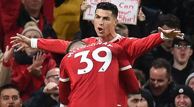 Cristiano Ronaldo lleva hasta el momento 14 tantos y 3 asistencias con los 'Diablos Rojos'