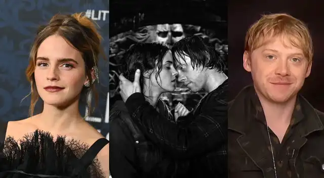 Emma Watson reveló lo difícil que fue besar a Rupert Grint: