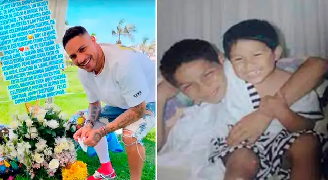 Paolo Guerrero memora a su sobrino Julio Rivera por su cumpleaños: