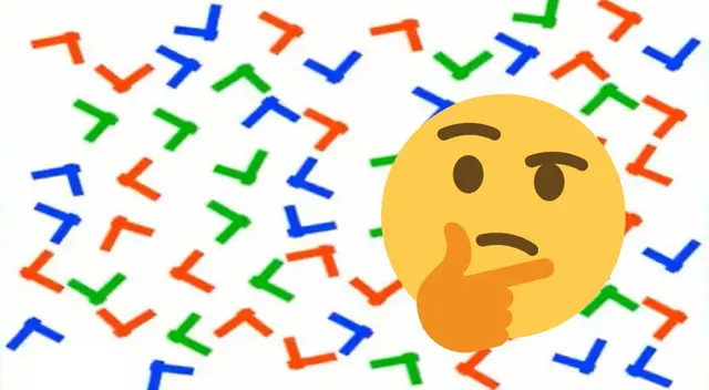 Reto visual sobre las letras T y L. Reto visual sobre las letras T y L.