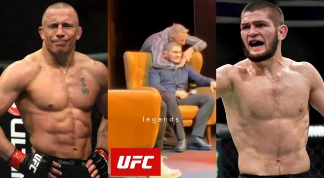 George St-Pierre y Khabib Nurmagomedov fueron campeones de la UFC. George St-Pierre y Khabib Nurmagomedov fueron campeones de la UFC.