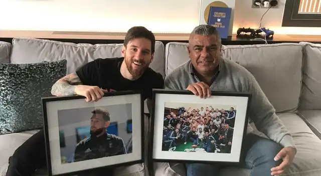 Lionel Messi recibió tierno mensaje de 'Chiqui' Tapia Lionel Messi recibió tierno mensaje de 'Chiqui' Tapia