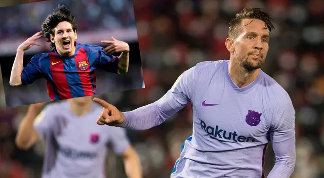 El ex Sevilla fue el goleador de los 'blaugranas' este domingo.