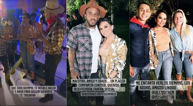 Invitados al cumpleaños de Paolo Guerrero Invitados al cumpleaños de Paolo Guerrero
