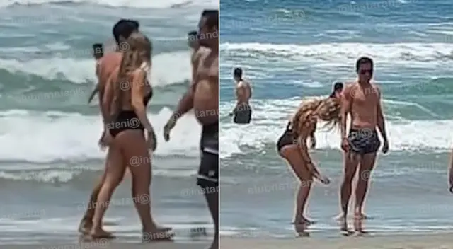 Rodrigo Cuba y Ale Venturo no se ocultan más y disfrutan de un día en la playa Rodrigo Cuba y Ale Venturo no se ocultan más y disfrutan de un día en la playa