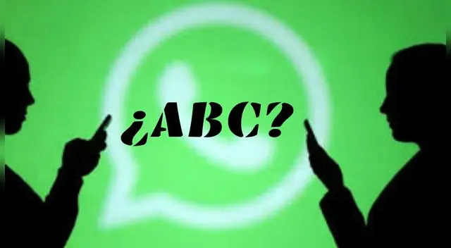 Conoce por qué muchas personas envían las primeras letras del alfabeto en Whatsapp.