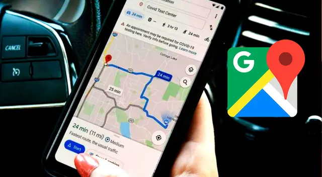 Google Maps.   