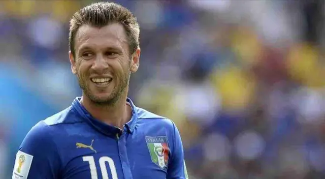 Antonio Cassano disputó el Mundial de Brasil 2014 con Italia. Antonio Cassano disputó el Mundial de Brasil 2014 con Italia.