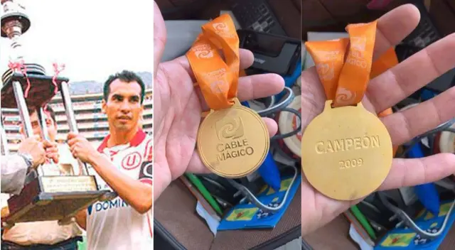 Rainer Torres presume medalla que ganó ante Alianza Lima en el 2009: