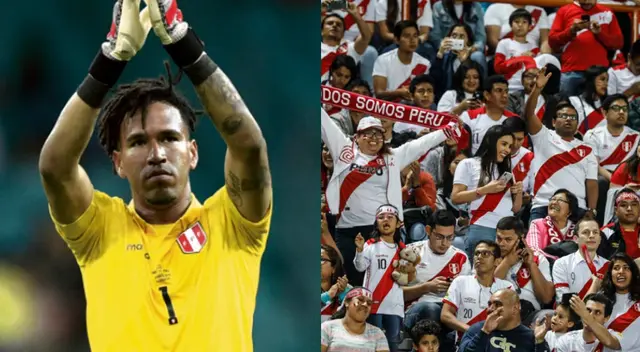 Pedro Gallese pidió el aliento de los hinchas ante Ecuador