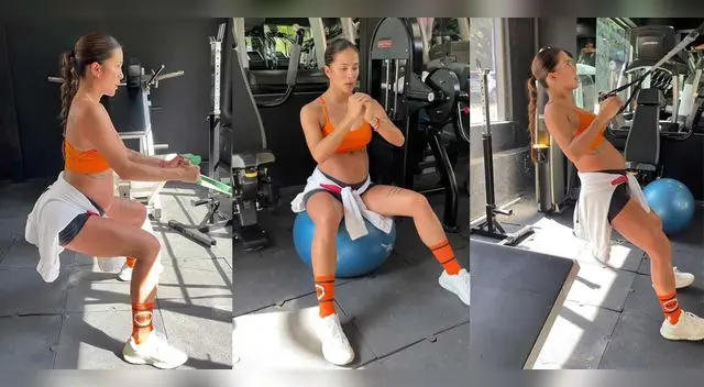 Greeicy Rendón se luce en redes haciendo ejercicios con su pancita
