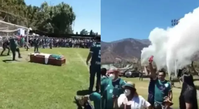 El difunto conmovió con su último gol. El difunto conmovió con su último gol.