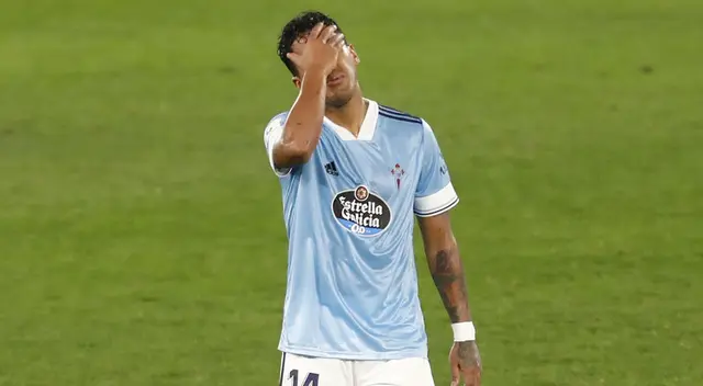 Renato Tapia se lesionó jugando por el Celta de Vigo Renato Tapia se lesionó jugando por el Celta de Vigo