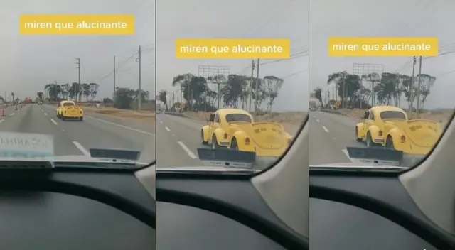 TikTok: sujeto transforma su Volkswagen Escarabajo para llevar más equipaje TikTok: sujeto transforma su Volkswagen Escarabajo para llevar más equipaje
