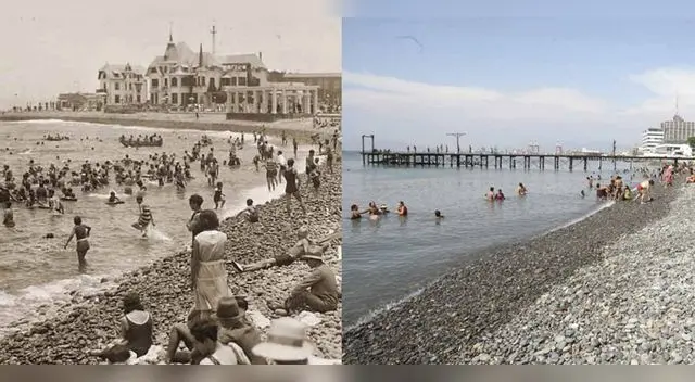 como lucía el Balneario de La punta en el verano de 1920