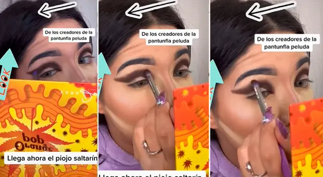 Viral: Influencer brinda tutorial de belleza y un piojo aparece en su cabeza - VIDEO
