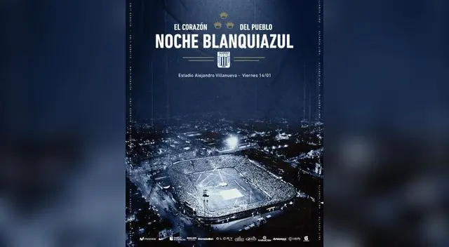 Alianza Lima Noche Blanquiazul