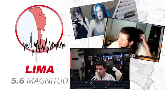 Temblor en Lima: así reaccionaron los streamers en pleno juego