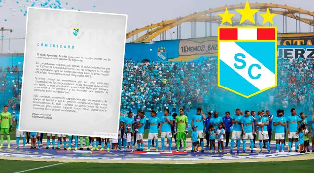 No habrá Tarde Celeste para presentar al plantel 2022 de Sporting Cristal No habrá Tarde Celeste para presentar al plantel 2022 de Sporting Cristal